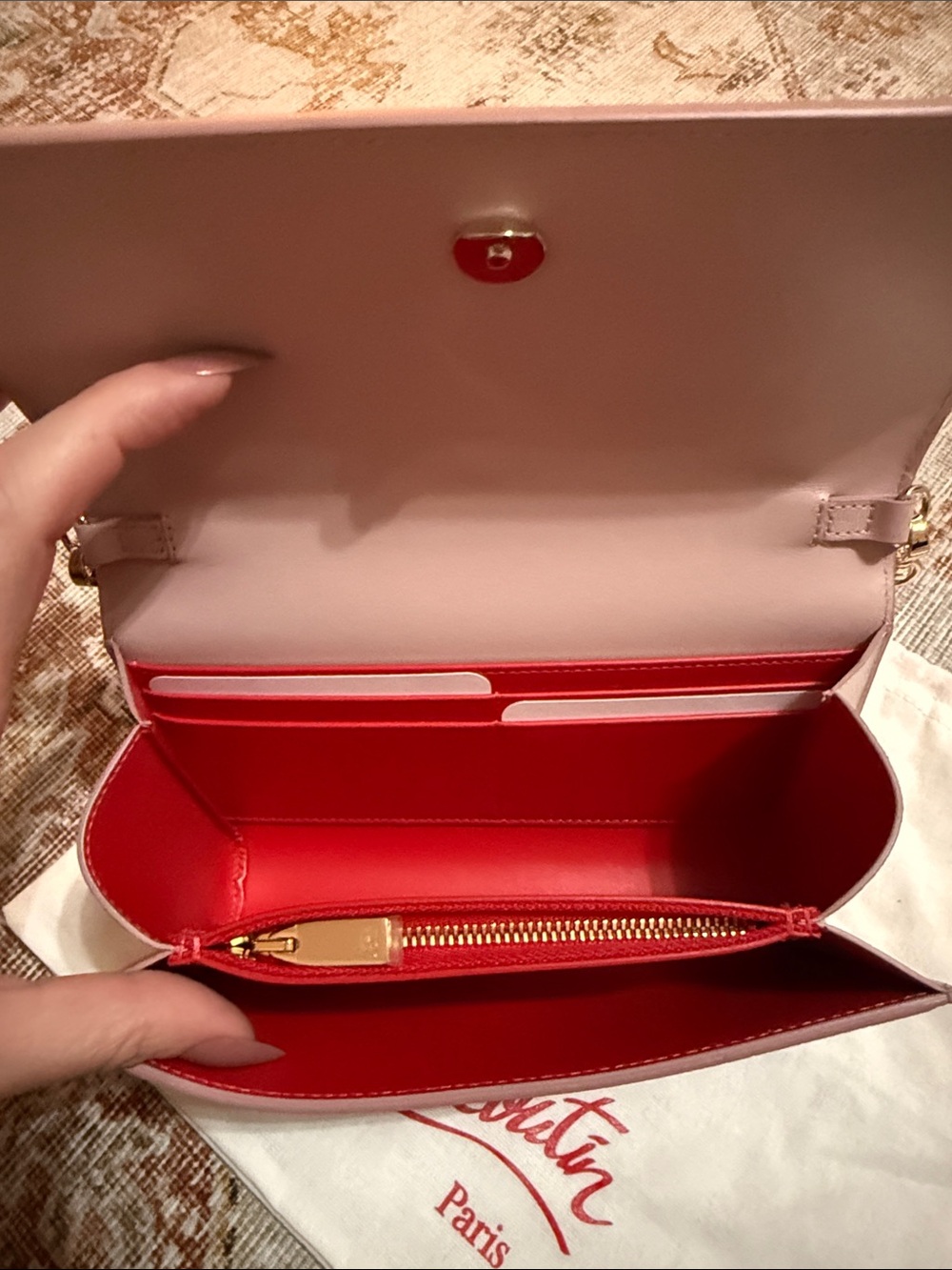 Christian Louboutin Paloma WOC vintage rose - Picture 8 of 8